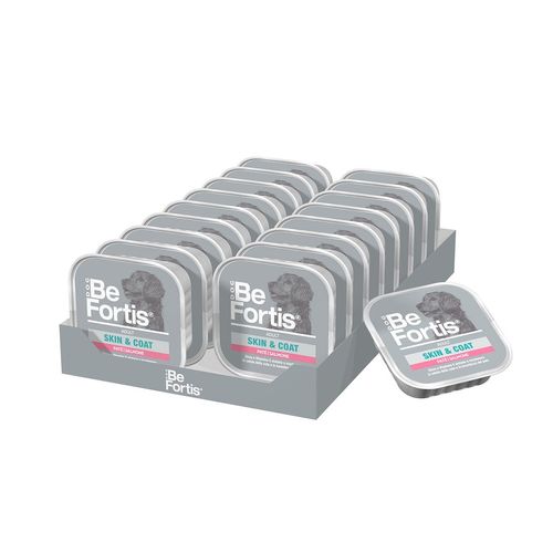 BeFortis Dog Skin and Coat Vaschetta Multipack 18x300G