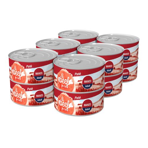 Hi Beef Cat Lattina Multipack 12x85G