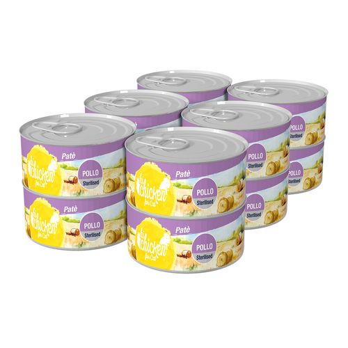 Hi Chicken Cat Sterilised Lattina Multipack 12x85G