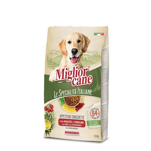 Miglior Cane Medium Manzo e Verdure