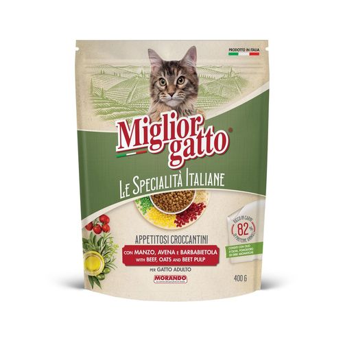 Miglior Gatto Manzo Avena e Barbabietola