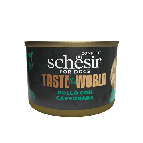 Schesir Taste The World Dog Lattina Multipack 8x150G