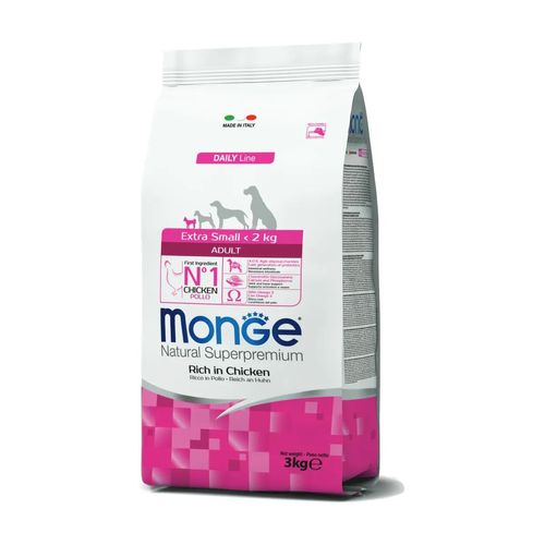 Monge Natural Superpremium Adult Extra Small con Pollo