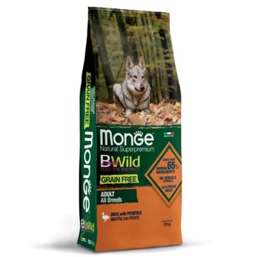 Monge Natural Superpremium BWild Adult All Breeds con Anatra
