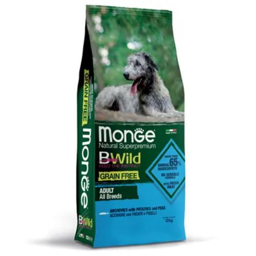 Monge Natural Superpremium BWild Adult All Breeds con Acciughe