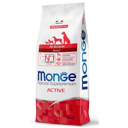 Monge Natural Superpremium Active Adult All Breeds con Pollo