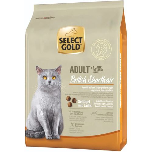 Select Gold Cat British Shorthair Adult Pollame con Salmone