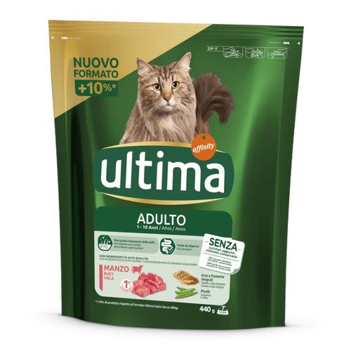 Ultima Cat Manzo Riso