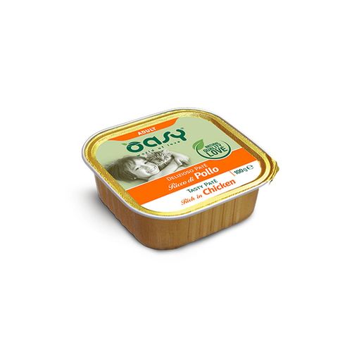 Oasy Cat Delizioso Paté Vaschetta Multipack 16x100G
