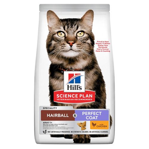 Hill's Science Plan Gatto Adult Hairball Indoor Pollo
