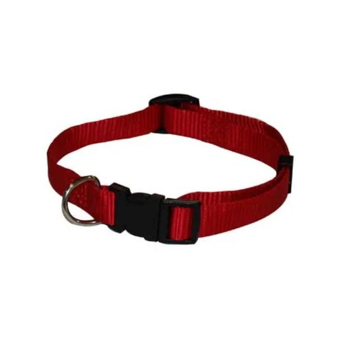 Collare Nylon Regolabile Rosso