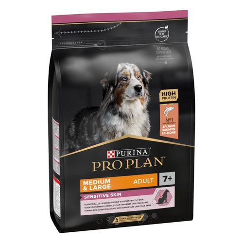 Purina Pro Plan Dog Adult 7+ Medium Large Sensitive Skin