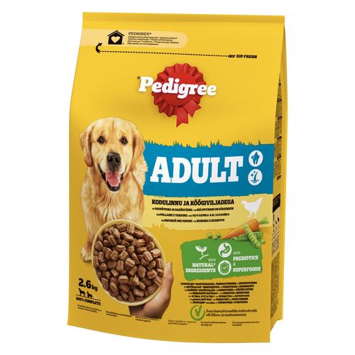 Pedigree Cibo Secco Cane Pollo e Vedure