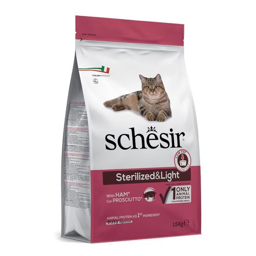 Schesir Cat Sterilized & Light al Prosciutto