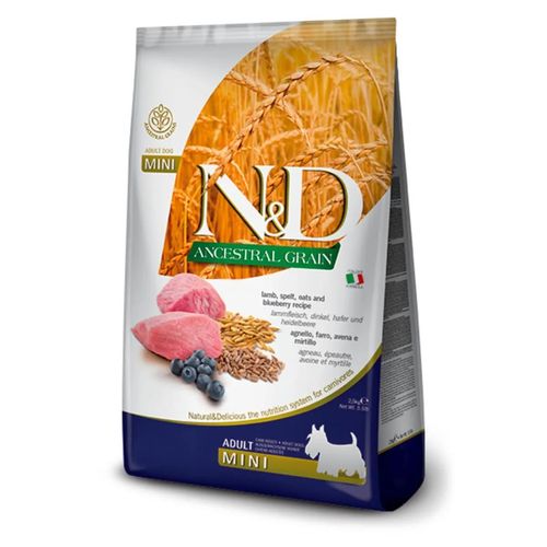 N&D Ancestral Adult Mini Agnello e Mirtilli