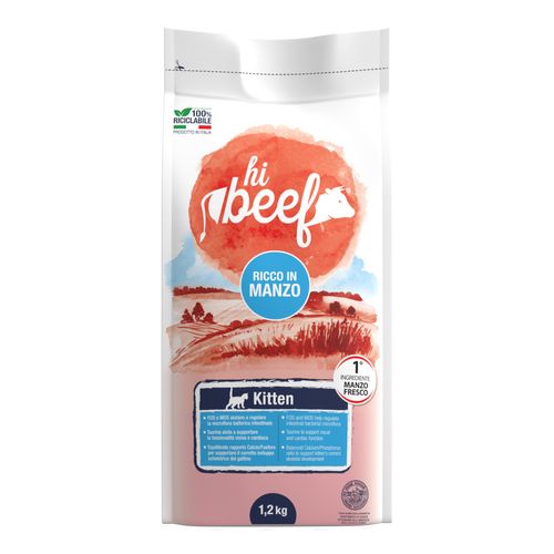 Hi Beef Kitten con Manzo e Riso