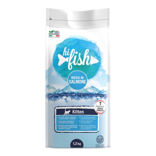 Hi Fish Kitten con Salmone e Riso