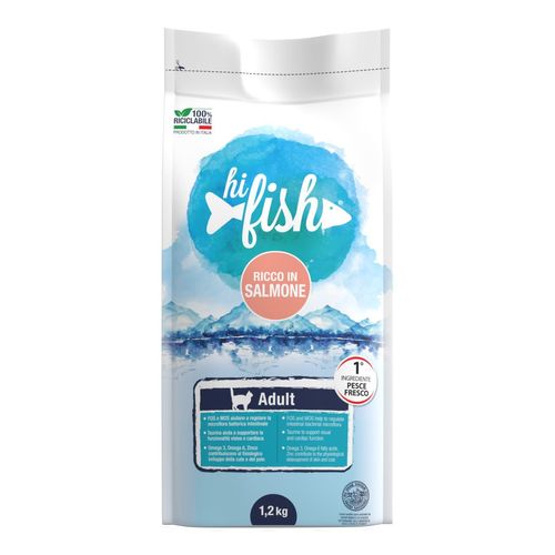 Hi Fish Cat Adult Salmone e Riso