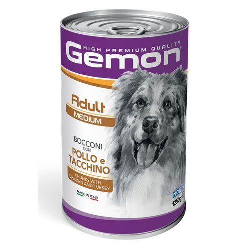 Gemon Dog Adult Medium Lattina 1.2KG
