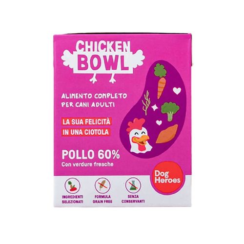 Dog Heroes Bowl Cane Pollo