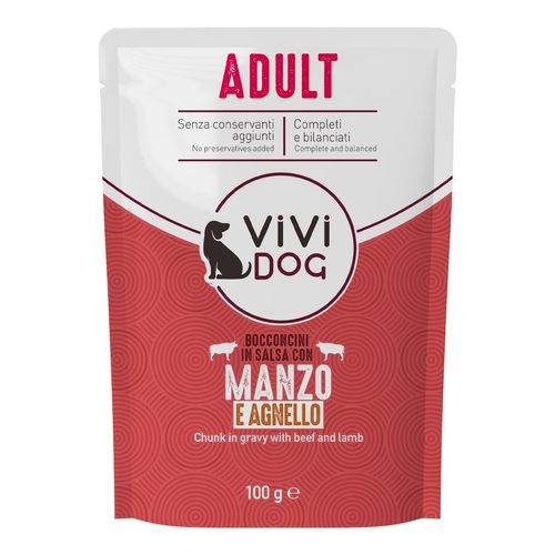 Vivi Dog Adult Busta in Salsa Multipack 24x100G