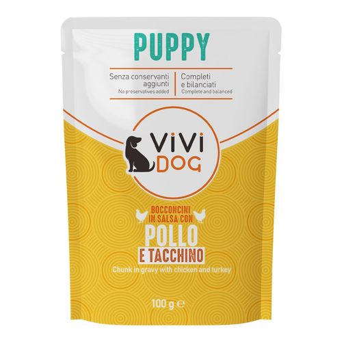 Vivi Dog Puppy Busta Multipack 24x100G