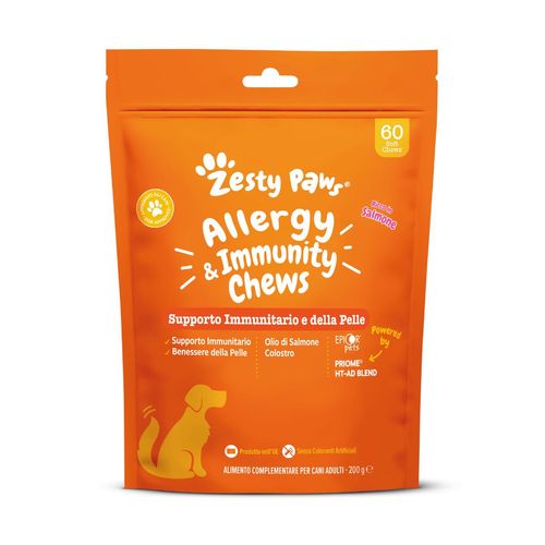 Zesty Paws Allergy&Immunity Chews Cane Alimento Complementare