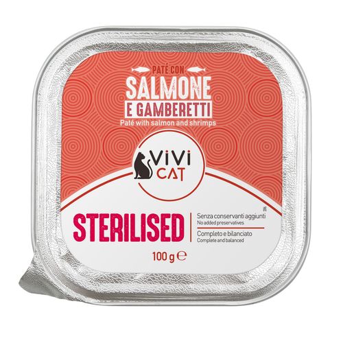 Vivi Cat Sterilised Vaschetta Multipack 16x100G