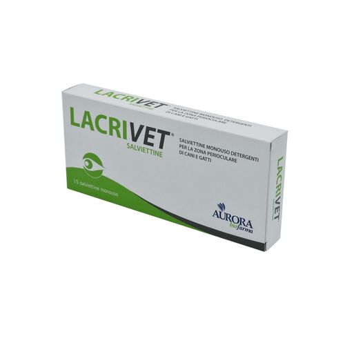 Lacrivet Salviette Detergenti Oculari per Cane e Gatto