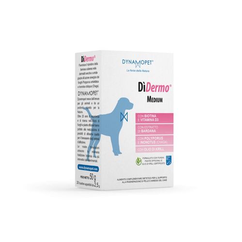 DiDermo Medium Mangime Complementare Dietetico per Cani