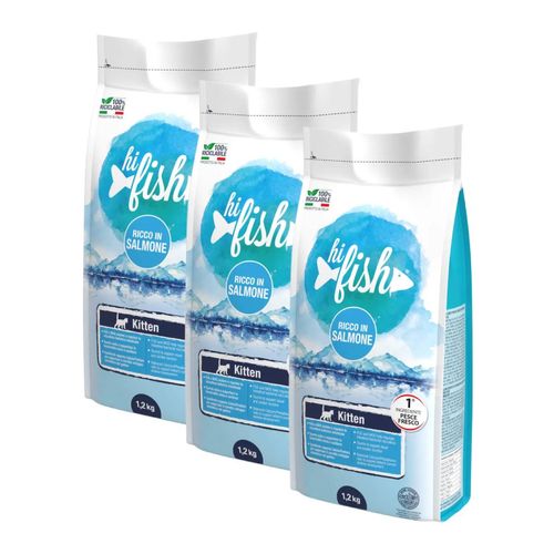 Kit Risparmio 3x1.2KG Hi Fish Cat
