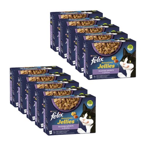 Kit Risparmio 120x85G Felix Cat Sensation