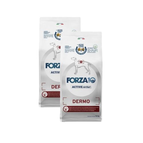 Kit Risparmio 2x10KG Forza10 Dog Active Diet Dermo