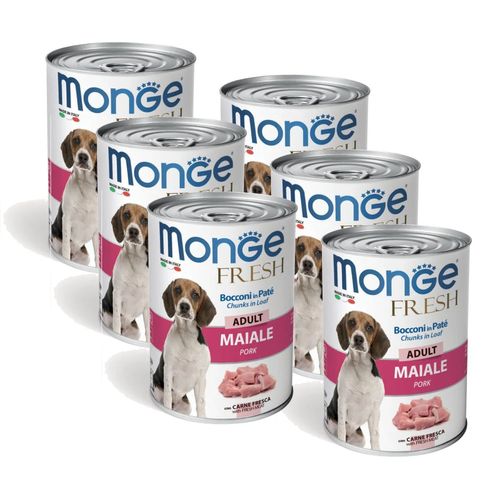 Kit Risparmio 6x400G Monge Dog Fresh
