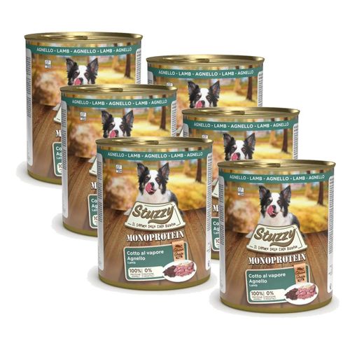 Kit Risparmio 6x800G Stuzzy Dog Monoprotein
