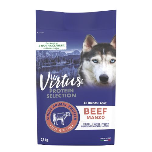 Virtus Dog Protein Selection Adult Manzo No Grain