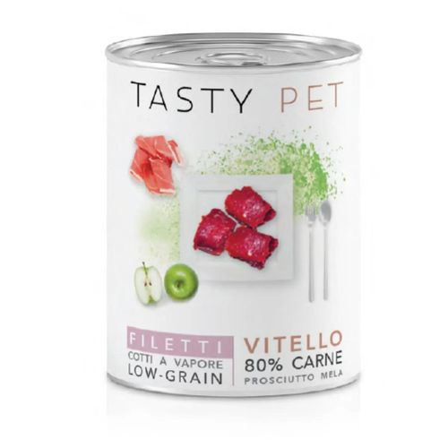 Tasty Pet Dog Filetti in Gelatina Lattina Multipack 24x95G
