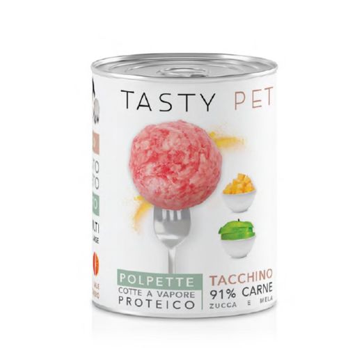 Tasty Pet Dog Polpette al Sugo Lattina Multipack 24x85G