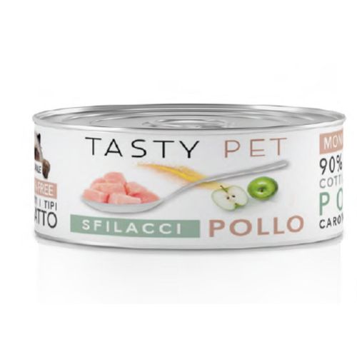 Tasty Pet Cat Sfilacci in Brodo Lattina Multipack 24x85G
