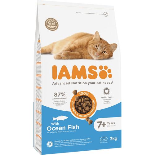 Iams Senior Cat Pesce