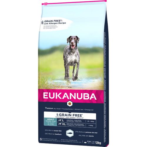 Eukanuba Dog Adult Large Grain Free al Pesce Oceanico