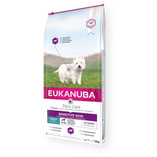 Eukanuba Dog Adult Daily Care Sensitive Skin al Pesce