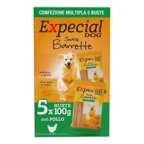 Expecial Dog Snack Barrette Multipack 5x100G