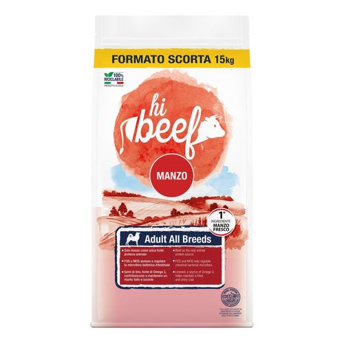 Hi Beef Dog Adult All Breeds Manzo