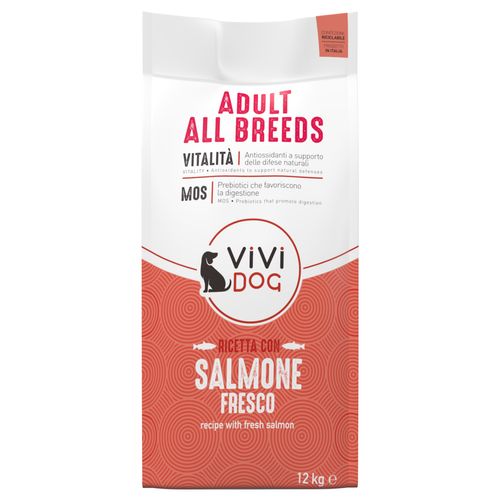 Vivi Dog Adult All Breeds con Salmone