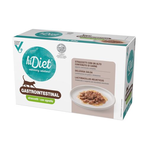 Hi Diet Cat Gastrointestinal Busta Multipack 12x85G