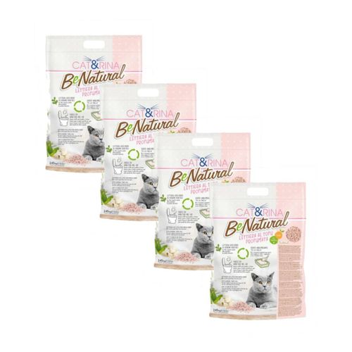 Kit Risparmio 4x5.5L Cat&Rina Lettiera Tofu