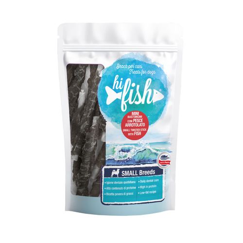 Hi Fish Snack Dog Mini Bastoncini Arrotolati con Pesce
