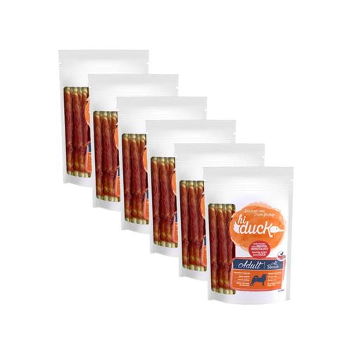 Kit Risparmio 6x70G Hi Duck Snack Cane Bastoncini