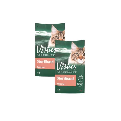 Virtus Cat Nutrition Selection Sterilised Salmone